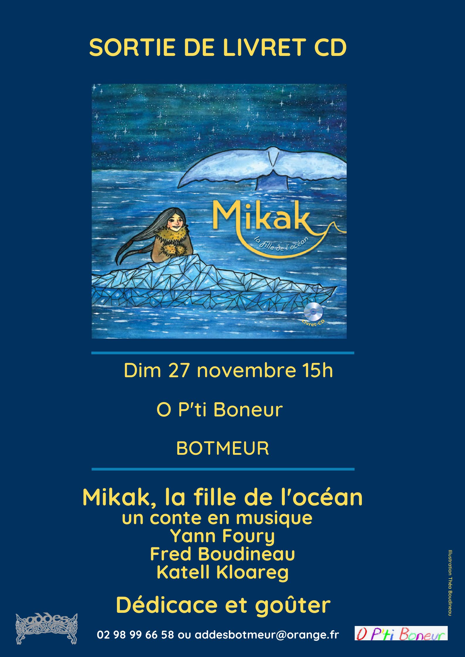 Mikak affiche sortie CD